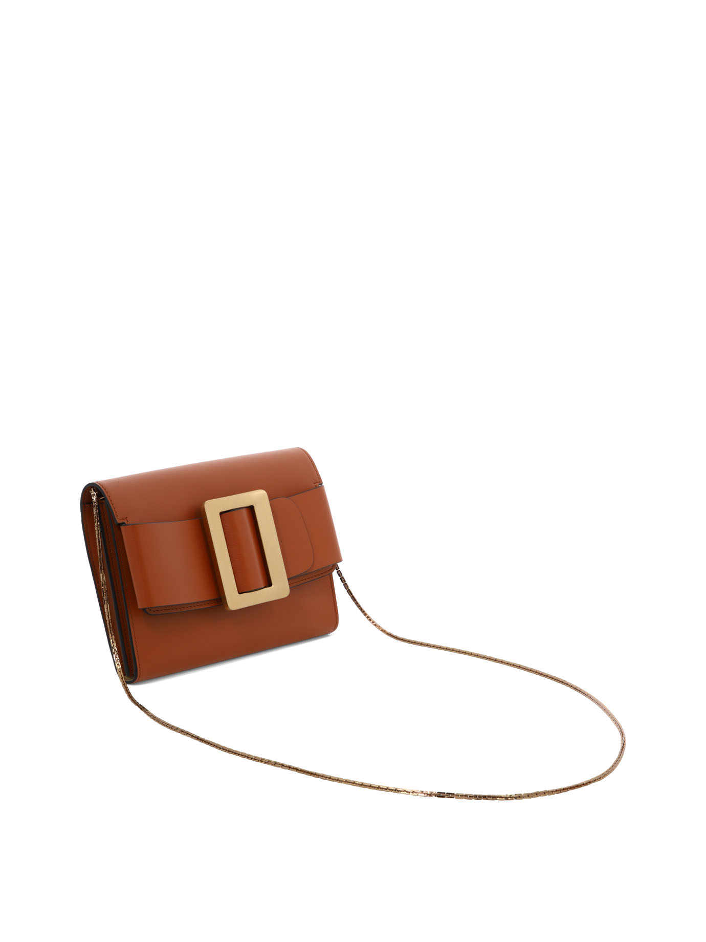 BOYY Brown Buckle clutch